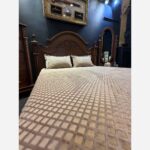 کاور کشدار مخمل تشک و بالش مدل پیکسل - تصویر 7