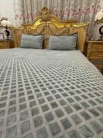کاور کشدار مخمل تشک و بالش مدل پیکسل - تصویر 8