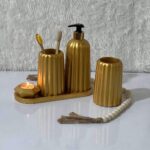 ست سرویس بهداشتی 5 تکه تکرنگ - تصویر 3
