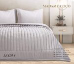 روتختی پنبه دوزی لحافی مخمل هازان مدل Madame Coco - تصویر 5